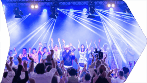 Konzerte und Partys. 40 Jahre Boehnlein. Live-Event, Veranstaltungstechnik, Lichttechnik, Tontechnik, HD-Event GmbH, Bamberg