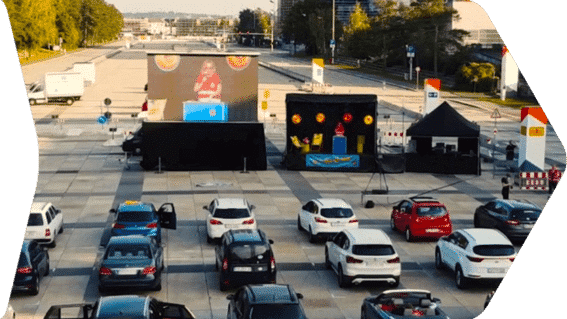 CineCar Autokino für Unternehmen