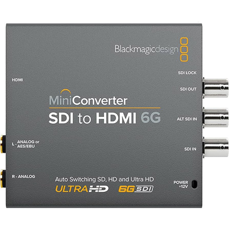 BMD - 6G-SDI <-> HDMI 4k - SET