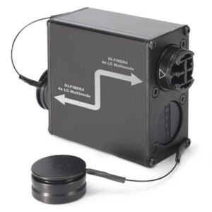 Bild eines Hi-Fiber auf 2x Duplex LC Converters.