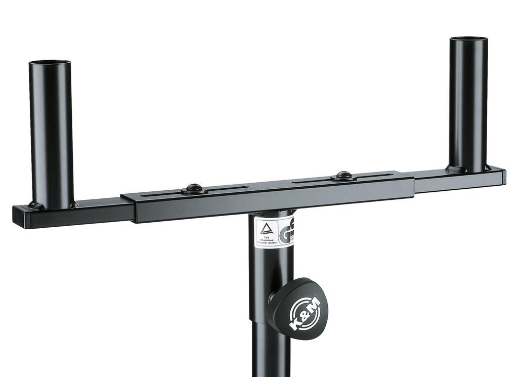 K&M 24105 Stativgabel 35mm, 2x 25KG, 310 mm - 490 mm verstellbar