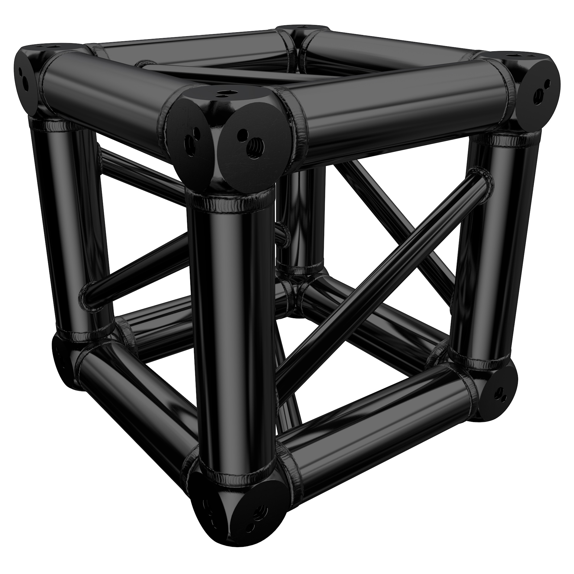 EuroTruss HD/FD34 Cornerblock schwarz - Boxcorner